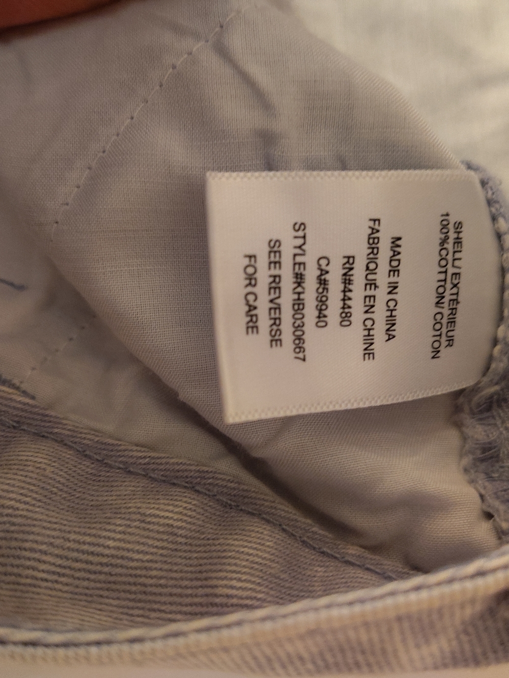 Francesca's Light Blue  Frayed Denim Shorts - Picture 6 of 8